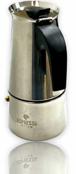Accessories 6 Cup Stove Top Espresso Maker (Stainless Steel) W/ Logo