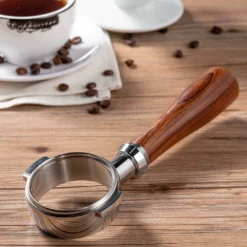 Accessories 58 Mm Portafilter W/Rosewood Handle -coffee parts Shop 5ff2a2138c2aa84aaa1732cf