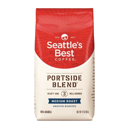 Pre-Order Seattle's Best Coffee Portside Blend Medium Roast WHOLE BEAN 340gr (6 Pack) 1 Pre-Order Seattle's Best Coffee Portside Blend Medium Roast WHOLE BEAN 340gr (6 Pack)