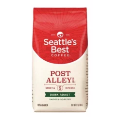 Seattle's Best Coffee Post Alley Blend Dark Roast WHOLE BEAN 340gr (6 Pack)