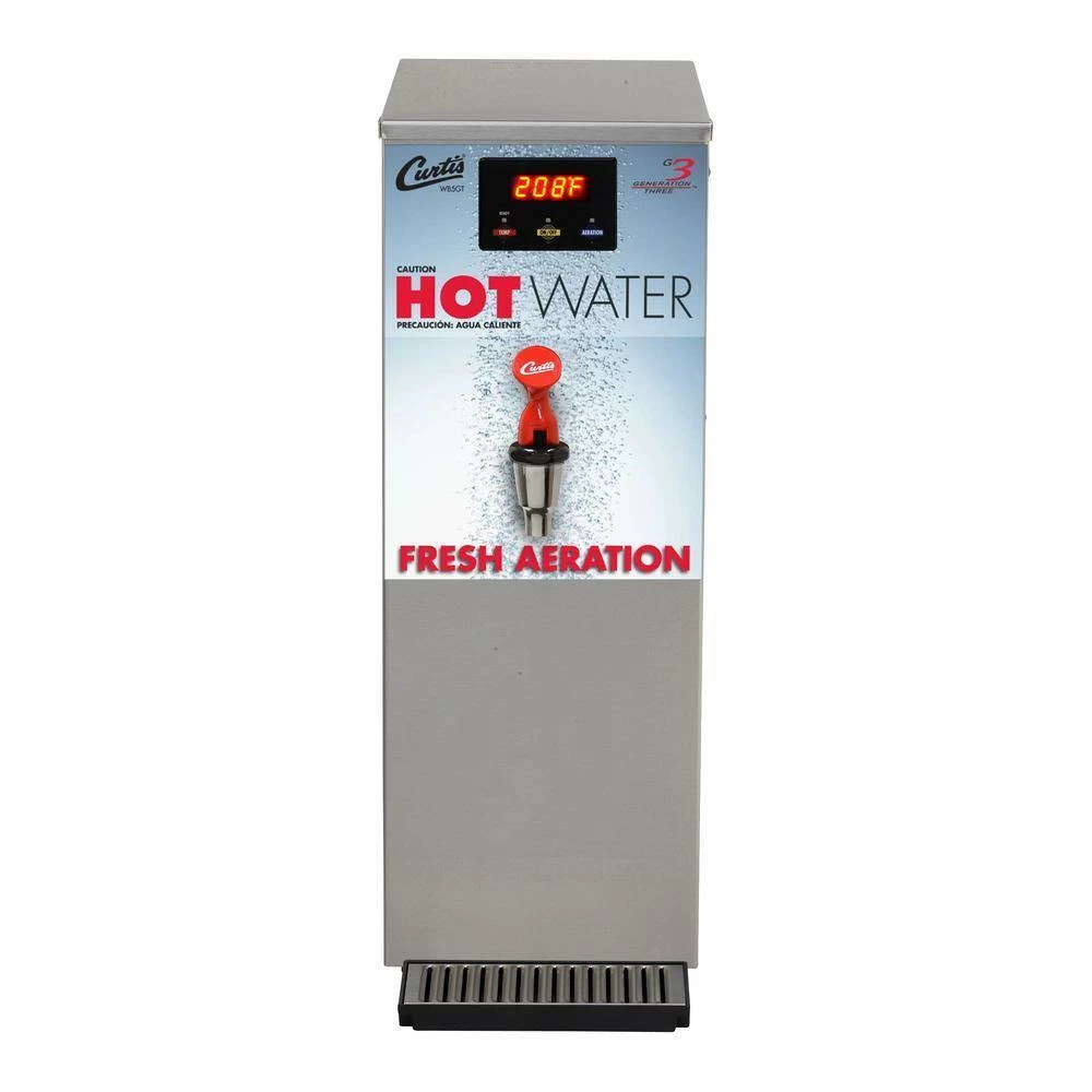 Curtis Countertop 5 Gallon 120V/220V Electric Aerator Hot Water Dispenser (WB5GT63000) 1 Curtis Countertop 5 Gallon 120V/220V Electric Aerator Hot Water Dispenser (WB5GT63000)