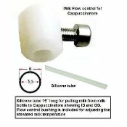 Saeco Parts - 149360400 Silicone Tube For Cappuccinatore